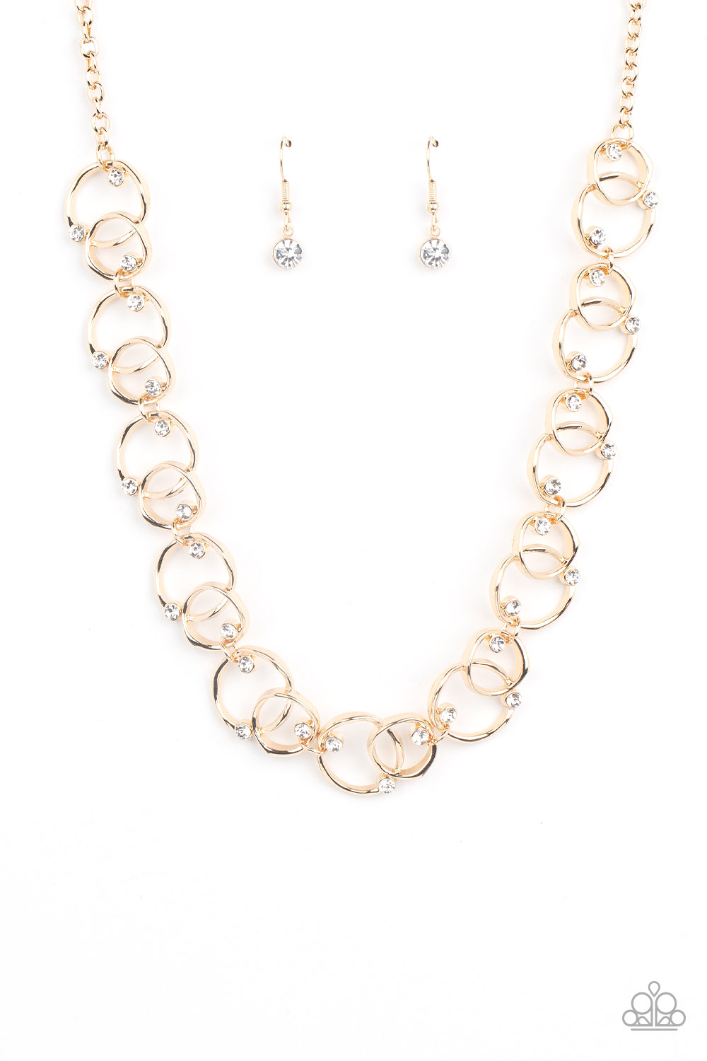 Paparazzi Accessories: Center of My Universe - Gold Necklace