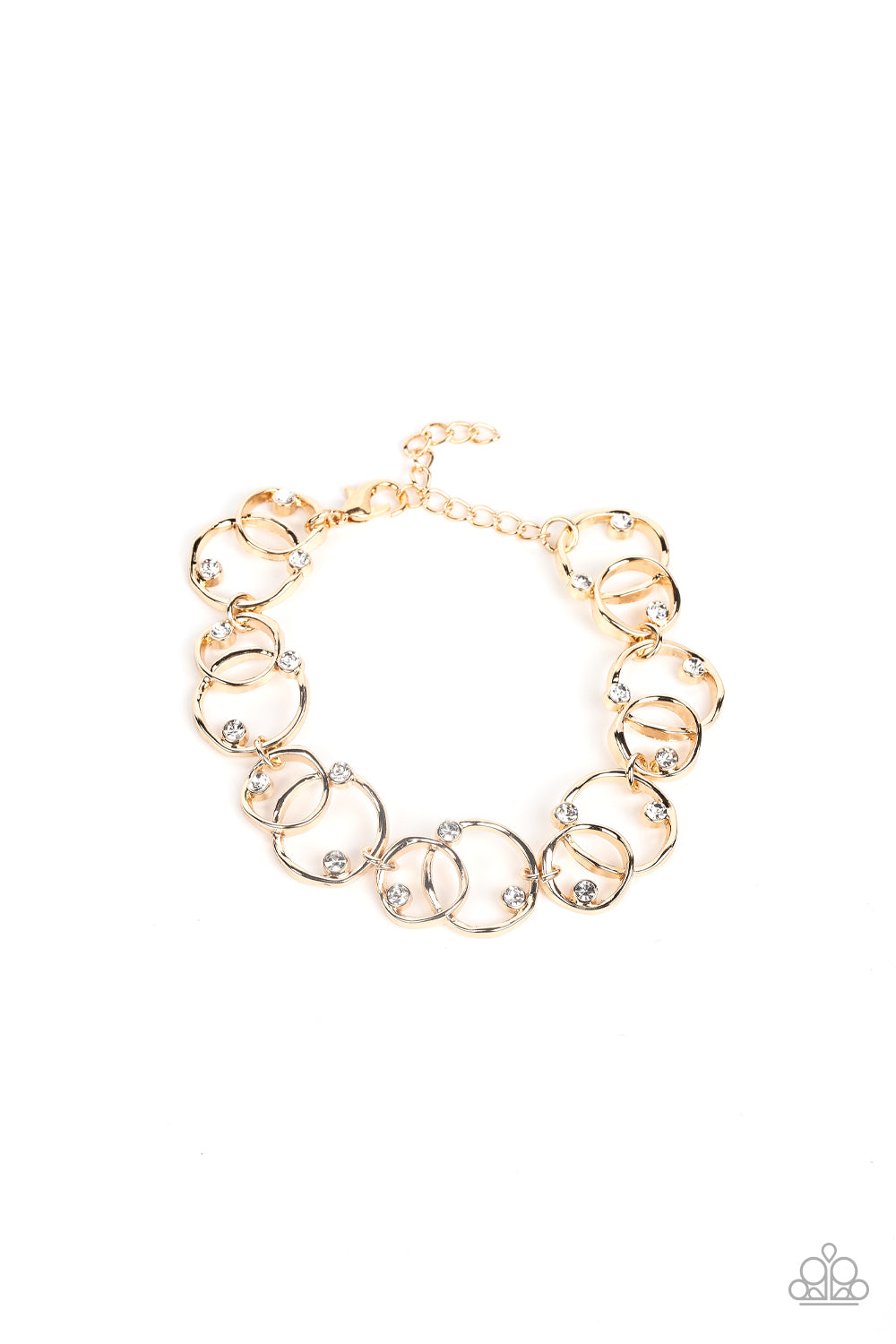 Paparazzi Accessories: The Universe Revolves Around Me - Gold Bracelet