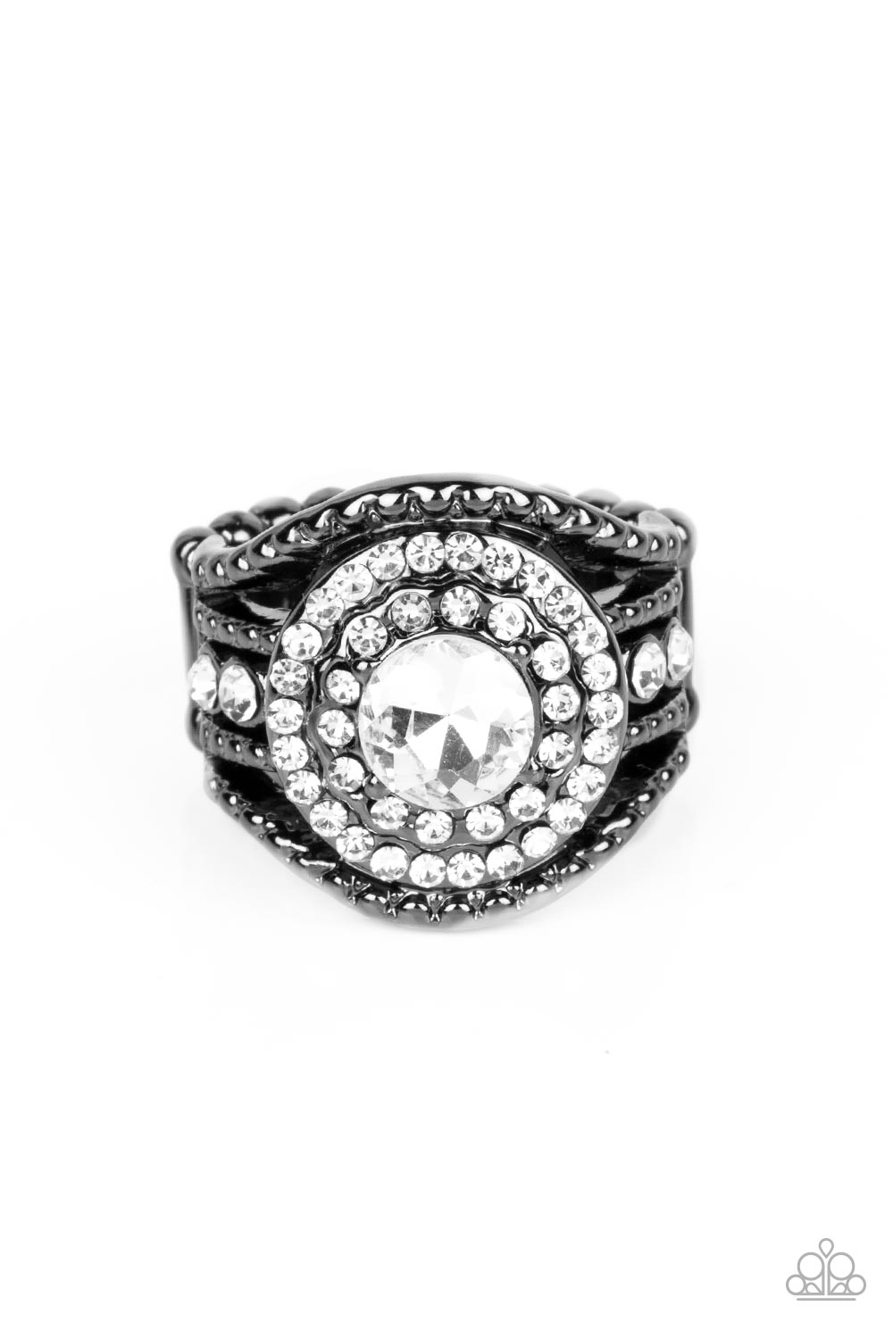 Paparazzi Accessories: Understated Drama - Black Ring