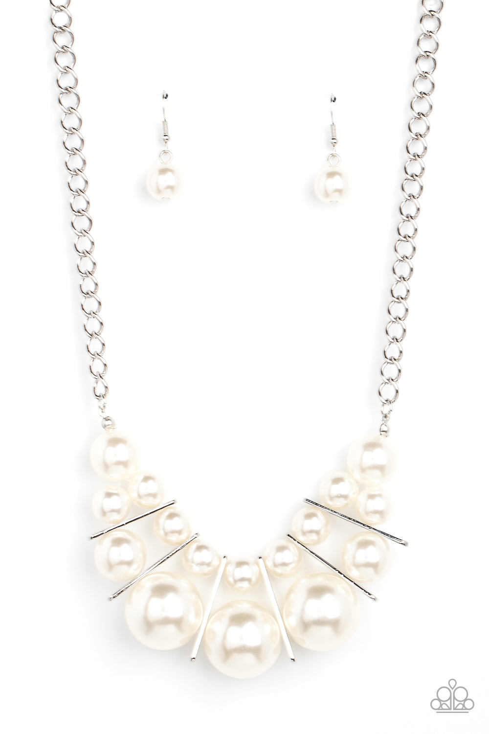 Paparazzi Accessories: Challenge Accepted - White Necklace