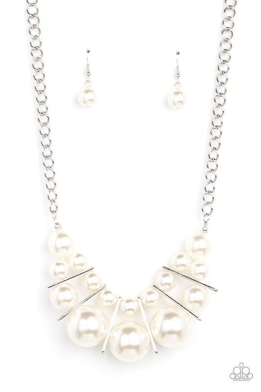 Paparazzi Accessories: Challenge Accepted - White Necklace