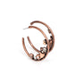 Paparazzi Accessories: Attractive Allure - Copper Earrings