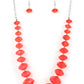 Paparazzi Accessories: Happy-GLOW-Lucky - Red Necklace