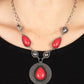 Paparazzi Accessories: Saguaro Soul Trek - Red Necklace