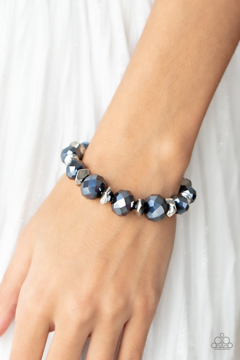 Paparazzi Accessories: Astral Auras - Blue Bracelet