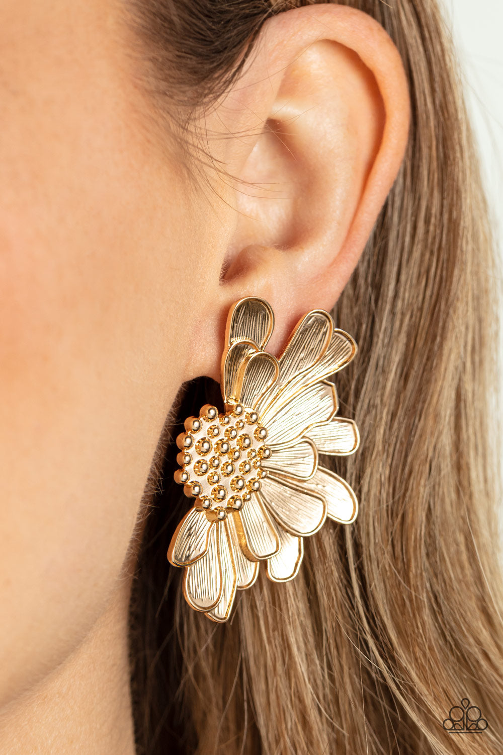 Paparazzi Accessories: Farmstead Meadow - Gold Earrings