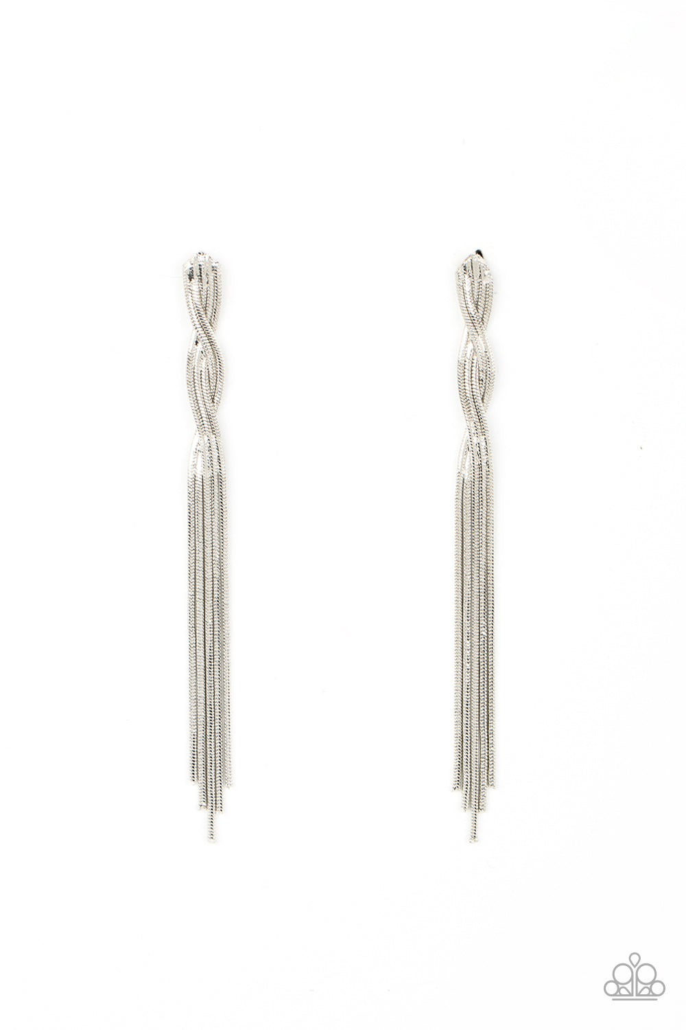 Paparazzi Accessories: Ropin Rodeo Queen - Silver Earrings