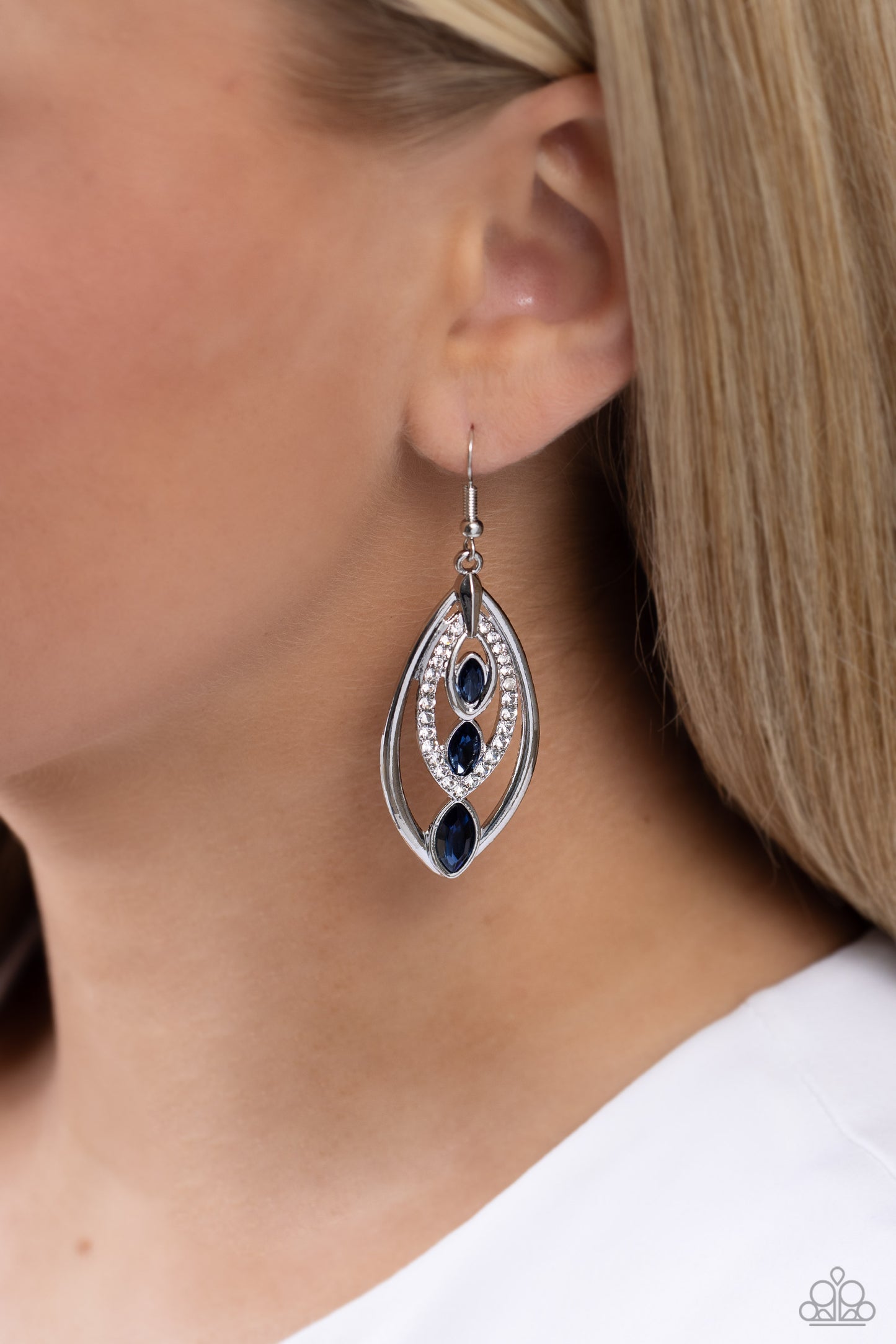 Paparazzi Accessories: Extra Exuberant - Blue Earrings