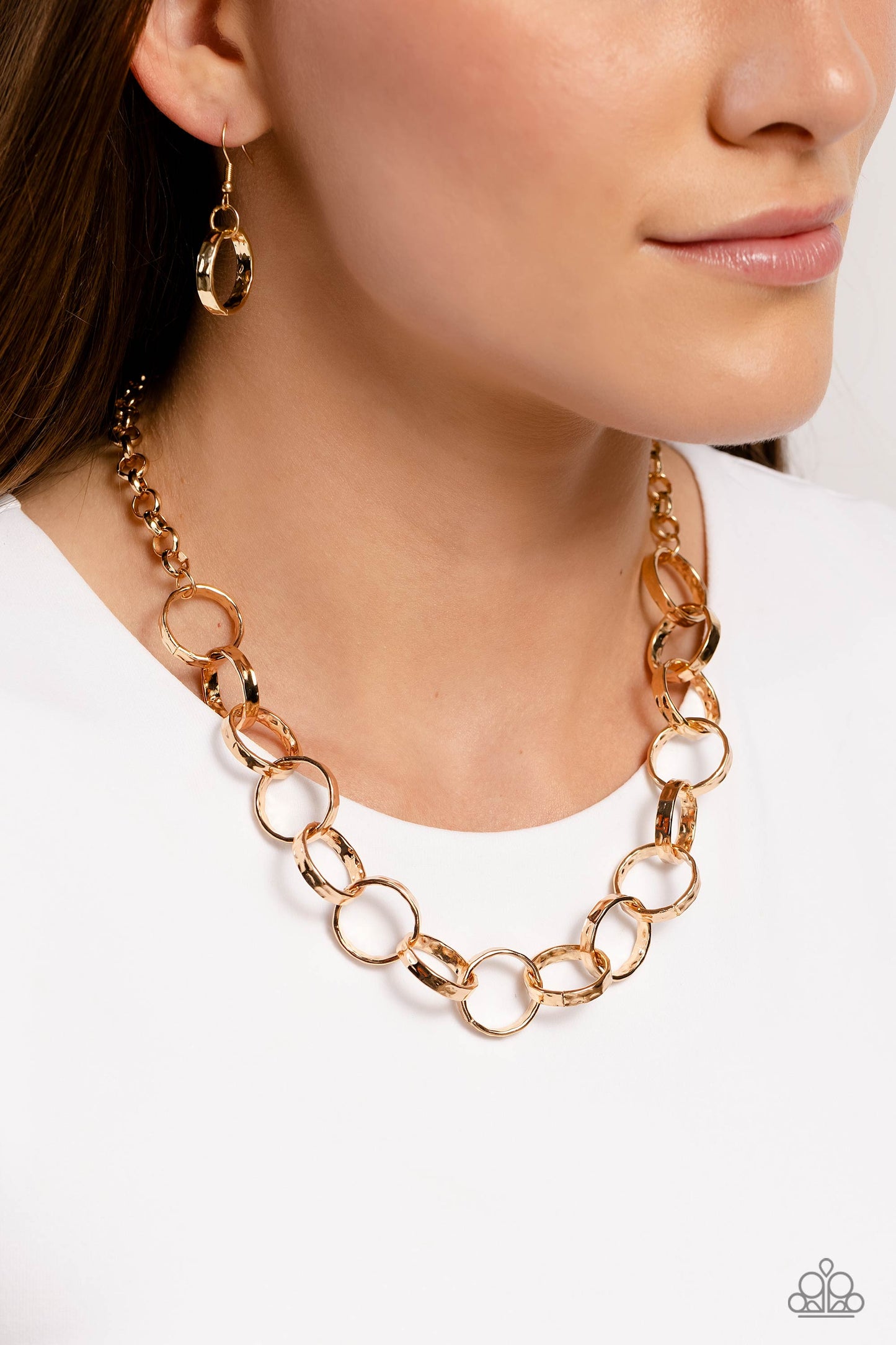 Paparazzi Accessories: Metro Medley - Gold Necklace