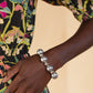 Paparazzi Accessories: A DREAMSCAPE Come True - Silver Iridescent Bracelet