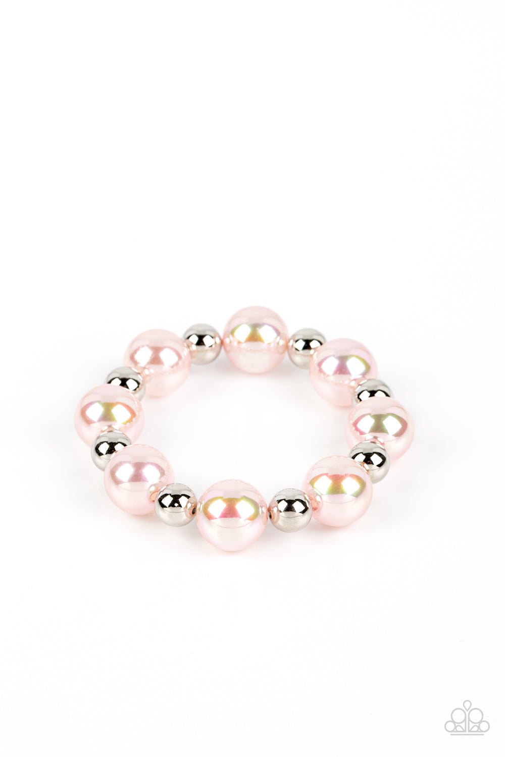 Paparazzi Accessories: A DREAMSCAPE Come True - Pink Iridescent Bracelet