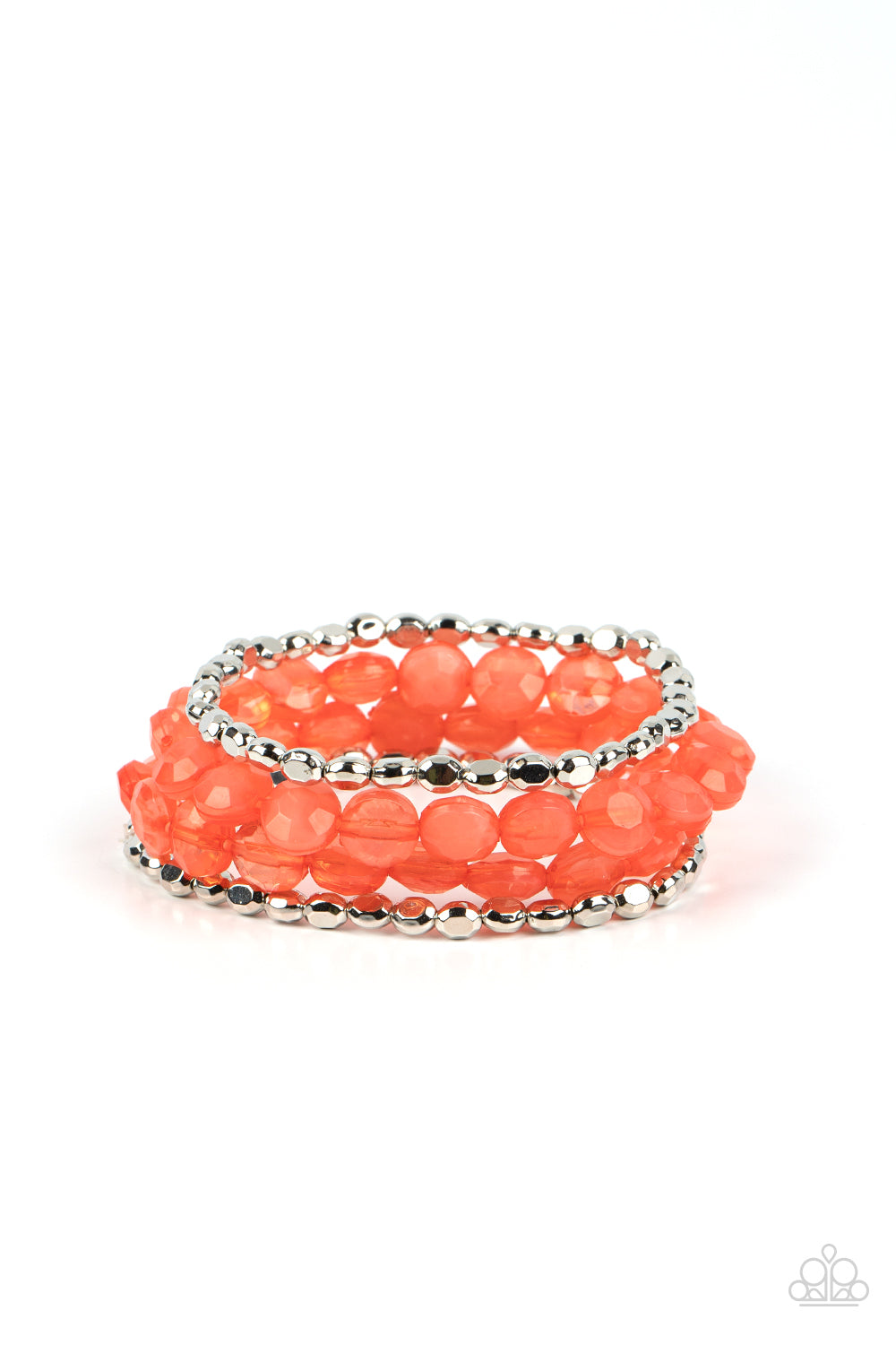 Paparazzi Accessories: Seaside Siesta - Orange Bracelet