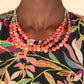 Paparazzi Accessories: Pacific Picnic - Orange Necklace