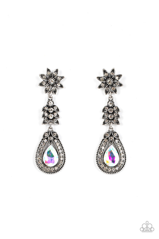 Paparazzi Accessories: Floral Fantasy - Multi Iridescent Earrings