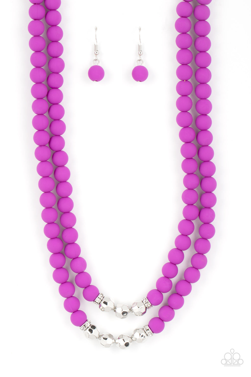 Paparazzi Accessories: Summer Splash - Purple Necklace