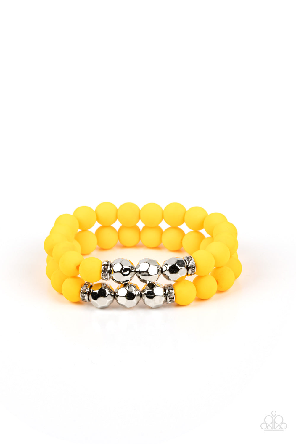 Paparazzi Accessories: Dip and Dive - Yellow Bracelet