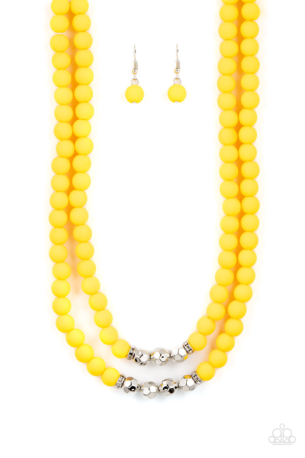 Paparazzi Accessories: Summer Splash - Yellow Necklace