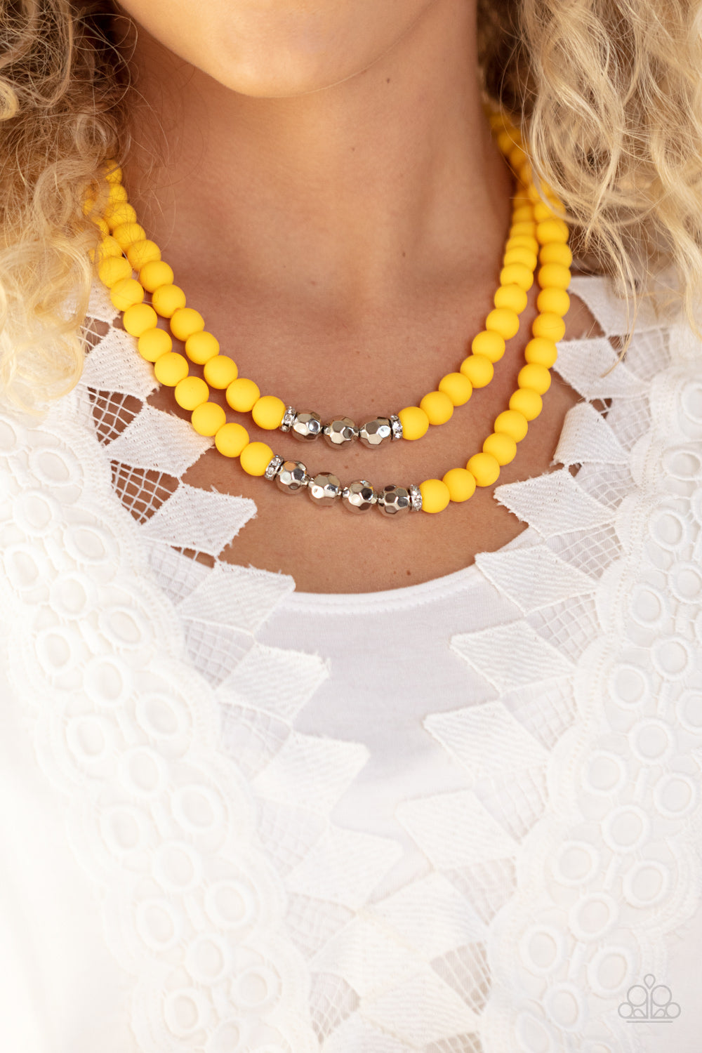 Paparazzi Accessories: Summer Splash - Yellow Necklace