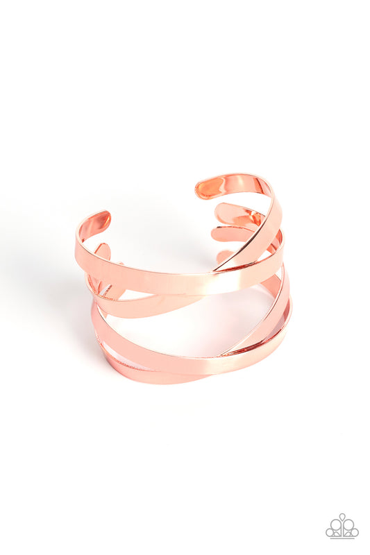 Paparazzi Accessories: Industrial Imagination - Copper Bracelet