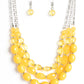 Paparazzi Accessories: Tropical Hideaway - Yellow Necklace