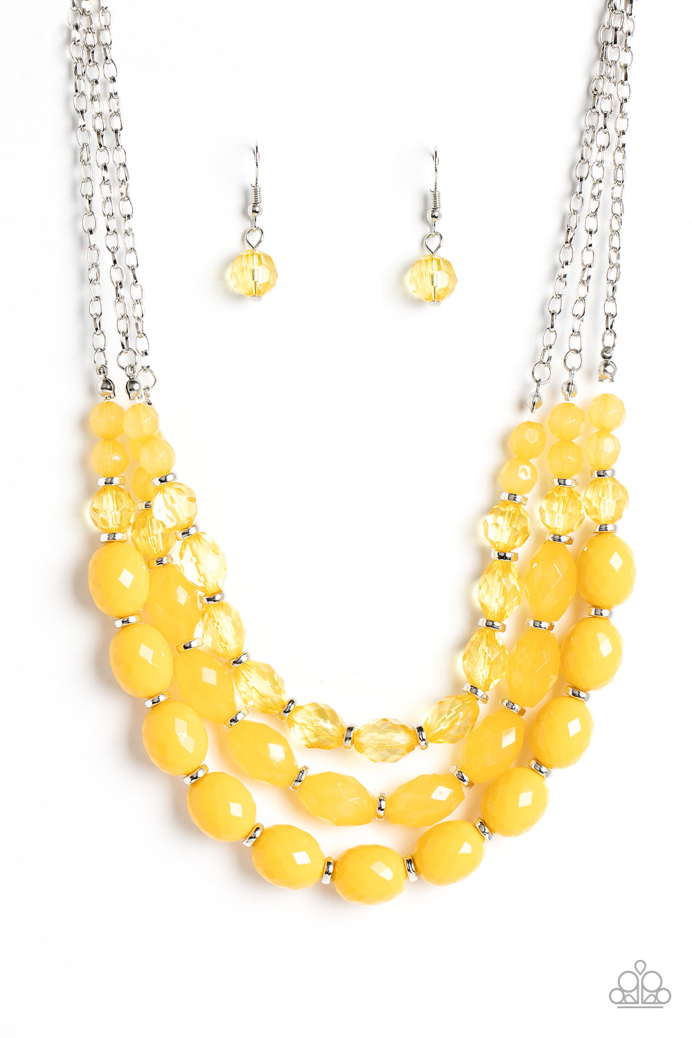 Paparazzi Accessories: Tropical Hideaway - Yellow Necklace