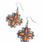 Paparazzi Accessories: Badlands Ballad - Orange Earring