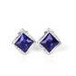 Paparazzi Accessories: Sparkle Squared - Blue Earrings