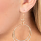 Paparazzi Accessories: Spin Your HEELS - Gold Earrings