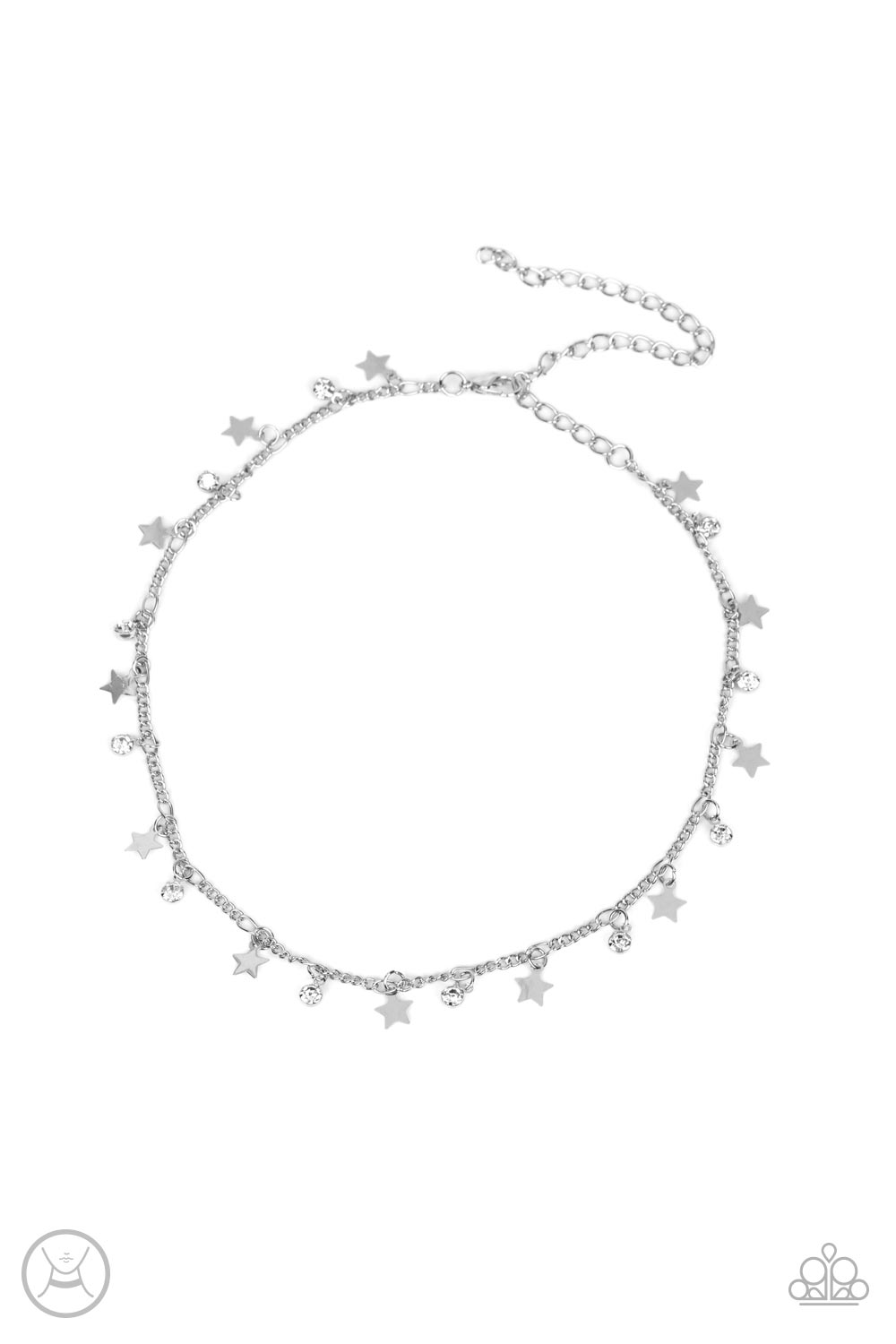 Paparazzi Accessories: Little Lady Liberty - White Necklace