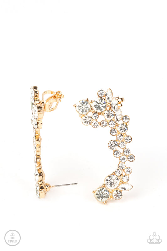 Paparazzi Accessories: Astronomical Allure - Gold Earrings