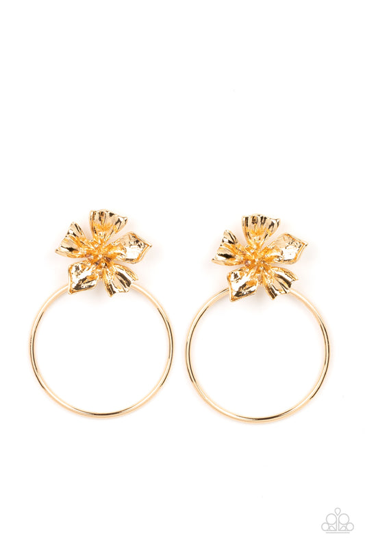 Paparazzi Accessories: Buttercup Bliss - Gold Earrings