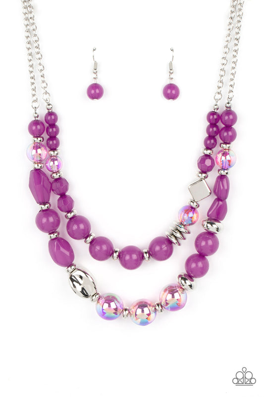 Paparazzi Accessories: Mere Magic - Purple Necklace