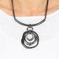 Paparazzi Accessories: Forged in Fabulous - Black Necklace