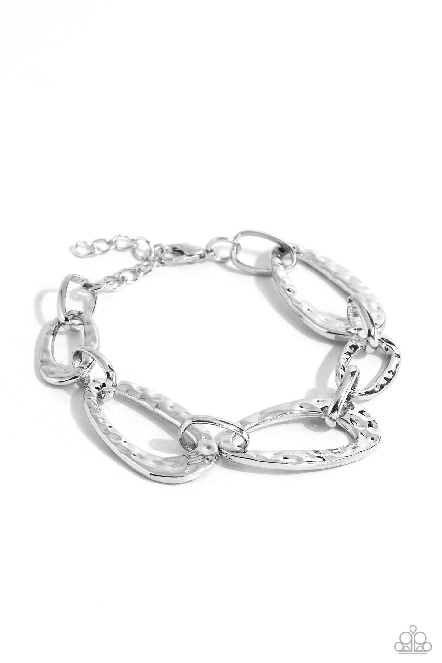 Paparazzi Accessories: HAUTE-Tempered - Silver Bracelet