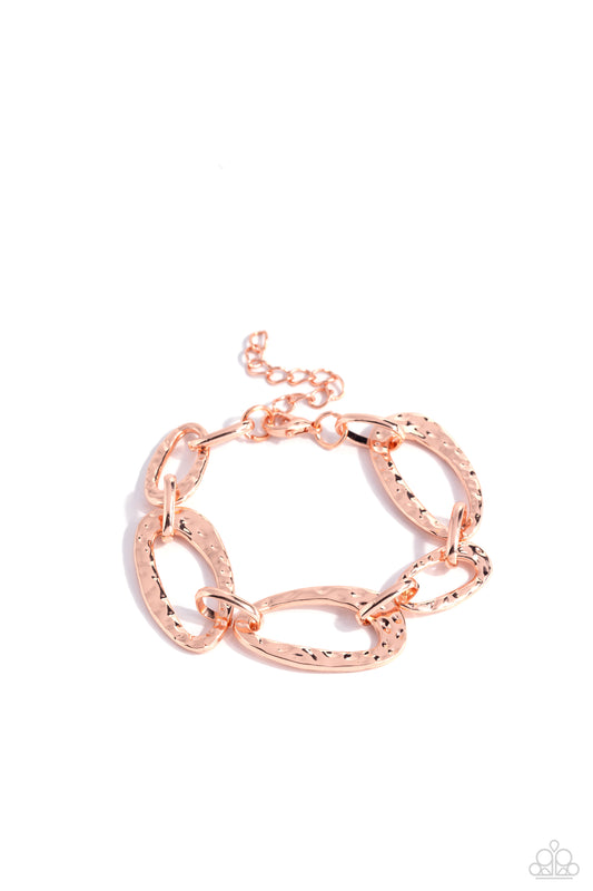 Paparazzi Accessories: HAUTE-Tempered - Copper Bracelet