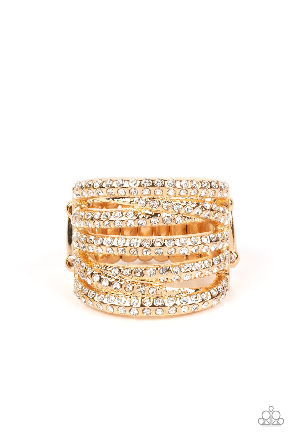 Paparazzi Accessories: Knock-Out Opulence - Gold Ring