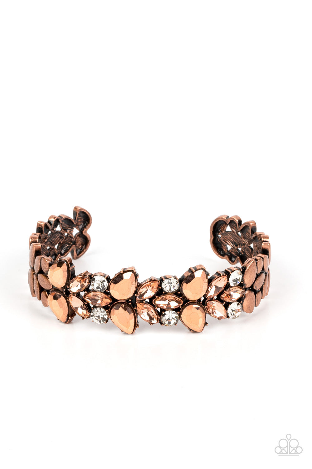 Paparazzi Accessories: Glacial Gleam - Copper Bracelet