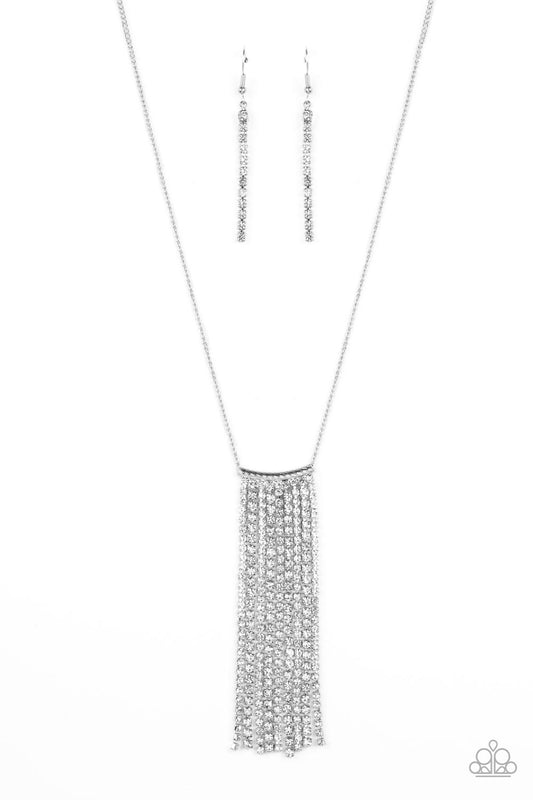 Paparazzi Accessories: Stellar Crescendo - White Necklace