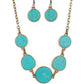 Paparazzi Accessories: Santa Fe Flats - Brass Necklace