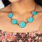 Paparazzi Accessories: Santa Fe Flats - Brass Necklace