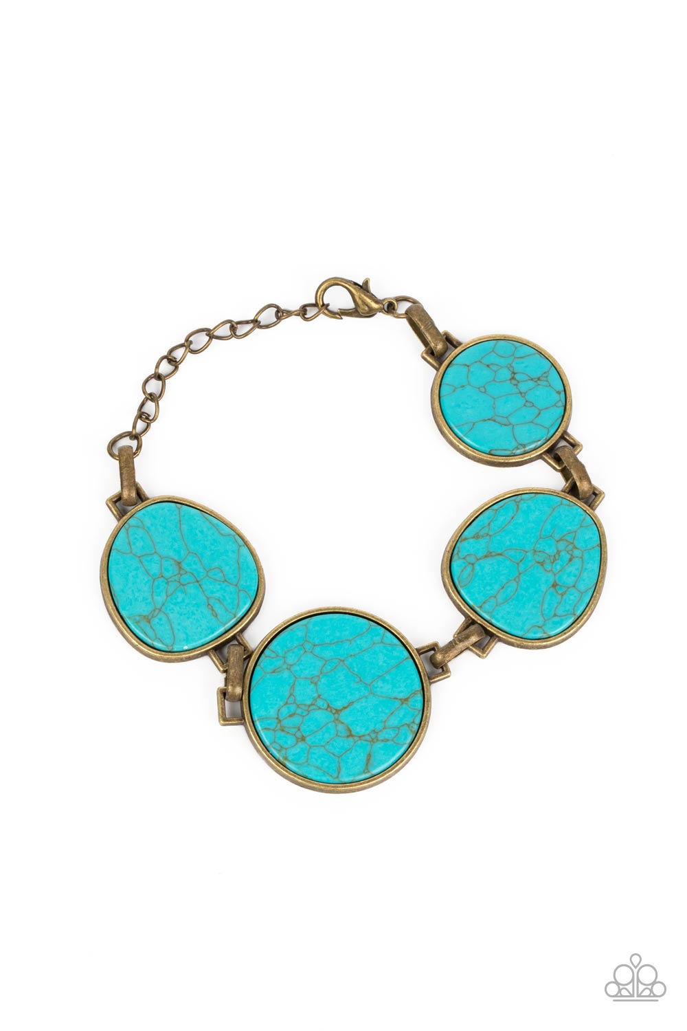 Paparazzi Accessories: Flat Out Frontier - Brass Bracelet