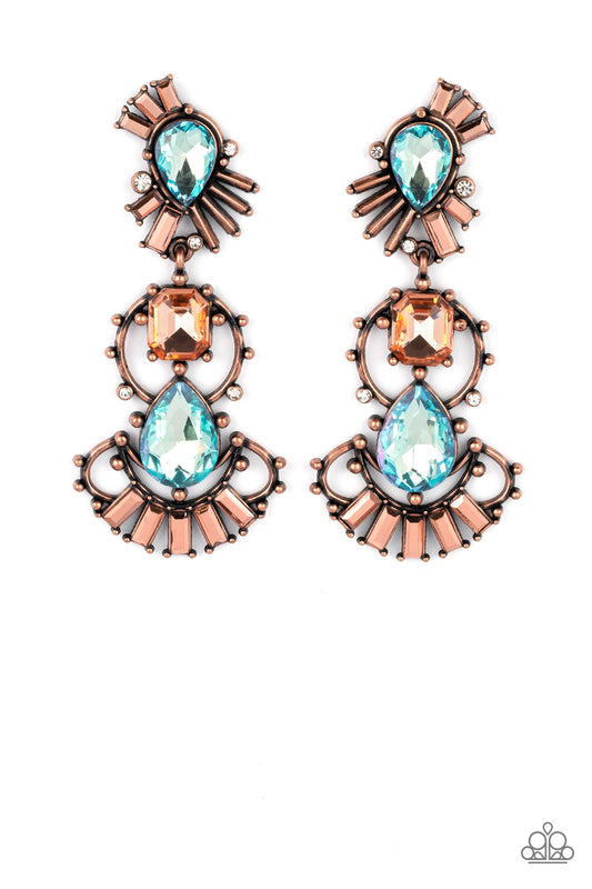 Paparazzi Accessories: Ultra Universal - Copper Earrings