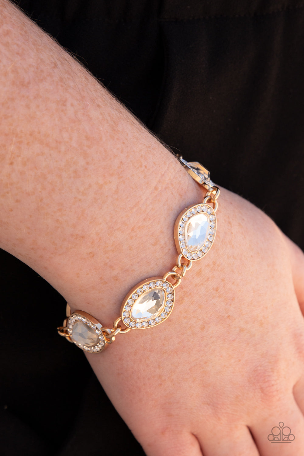 Paparazzi Accessories: Next-Level Sparkle - Gold Bracelet