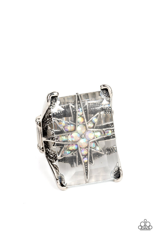 Paparazzi Accessories: Starry Serenity - Multi Iridescent Ring