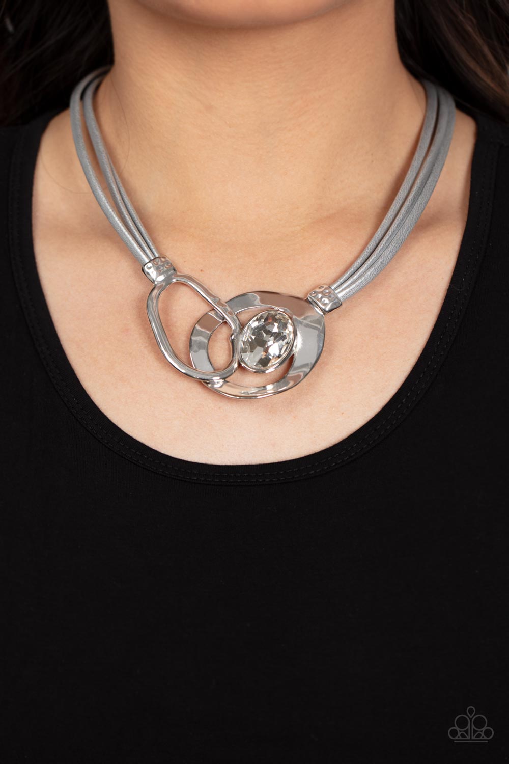 Paparazzi Accessories: Californian Cowgirl - Silver Necklace