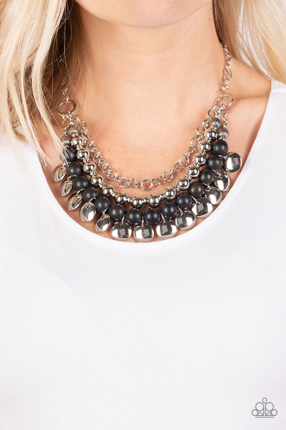 Paparazzi Accessories: Leave Her Wild - Black Necklace