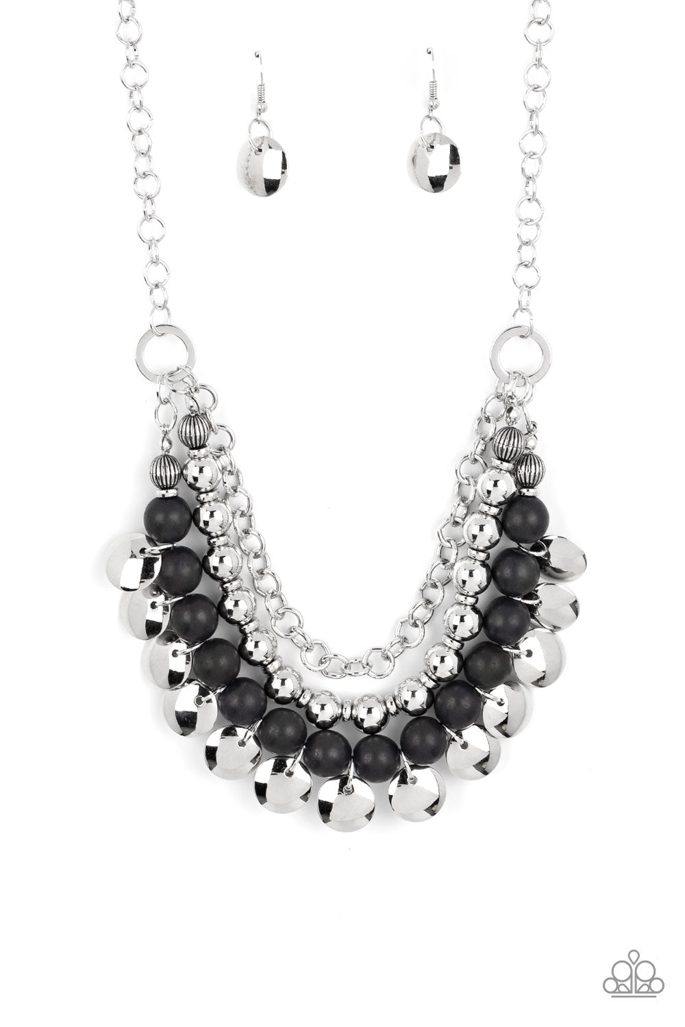 Paparazzi Accessories: Leave Her Wild - Black Necklace