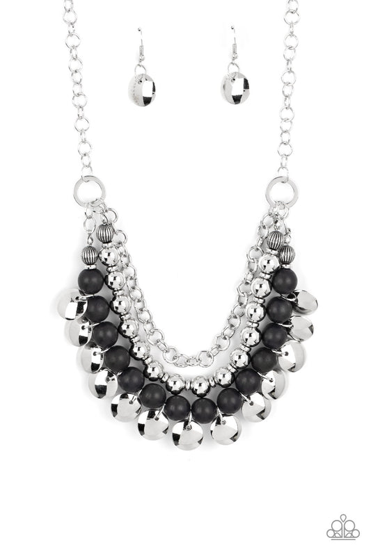 Paparazzi Accessories: Leave Her Wild - Black Necklace