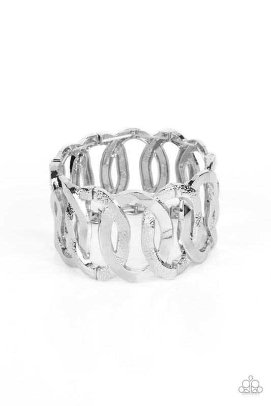 Paparazzi Accessories: Industrial Indulgence - Silver Bracelet