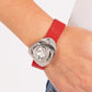 Paparazzi Accessories: Pasadena Prairies - Red Bracelet